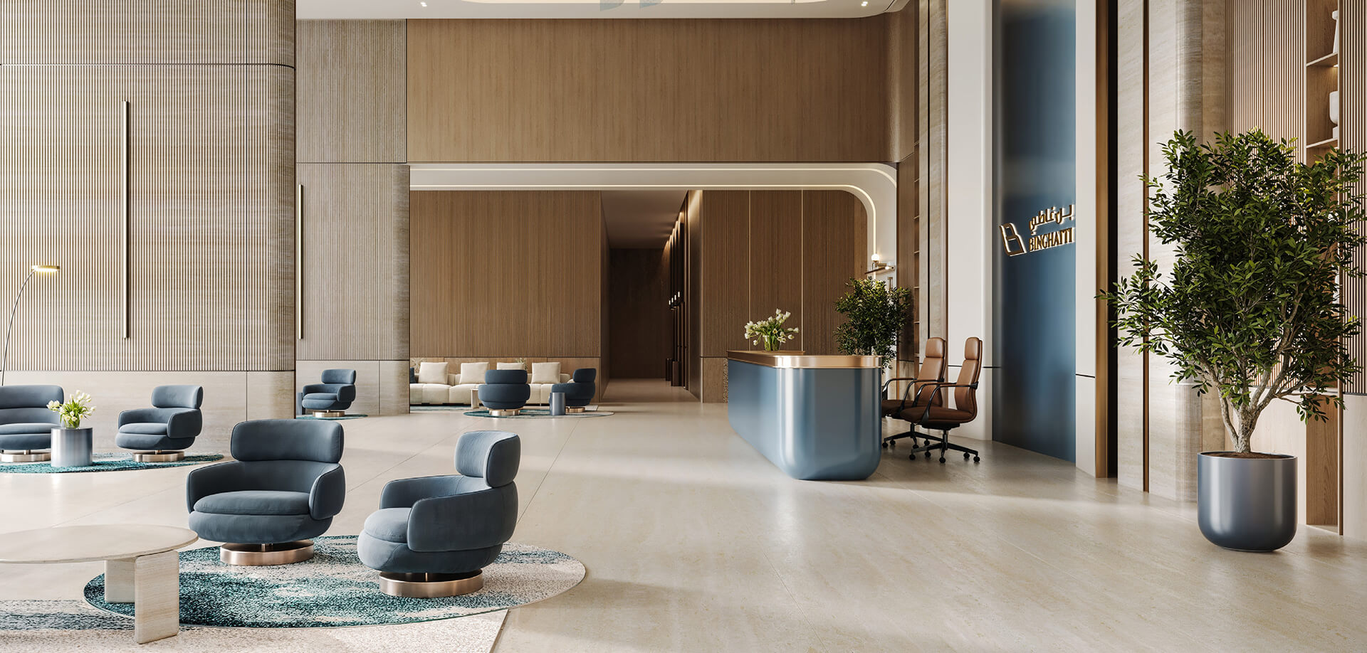 Binghatti Cullinan Lobby